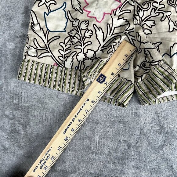 Knox Rose Shorts Women Size S Floral Cotton Blend Stretch Pockets Boho Indie - Picture 3 of 7